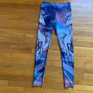 Eagle Rock Werkshop Leggings. Unicorn. Small.